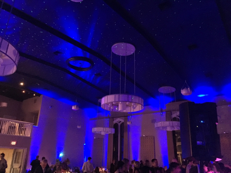 Starry Night Wedding Reception Lighting Ron Carpenito